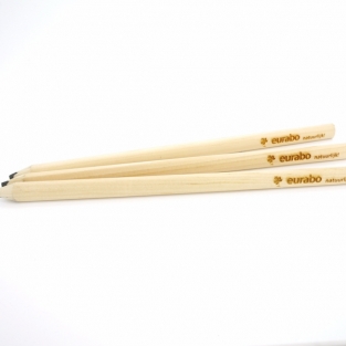 Carpenters pencil oval ca. 24 cm, natural